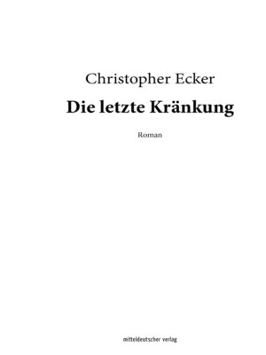 cover image of Die letzte Kränkung